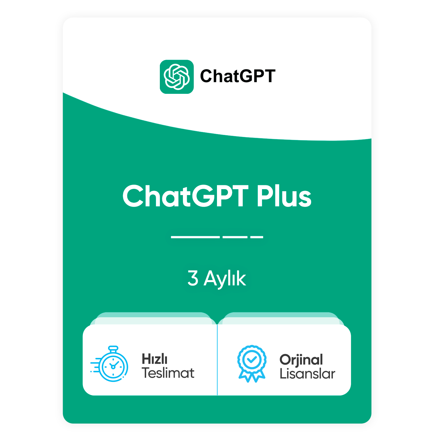 ChatGPT Plus – 3 Aylık