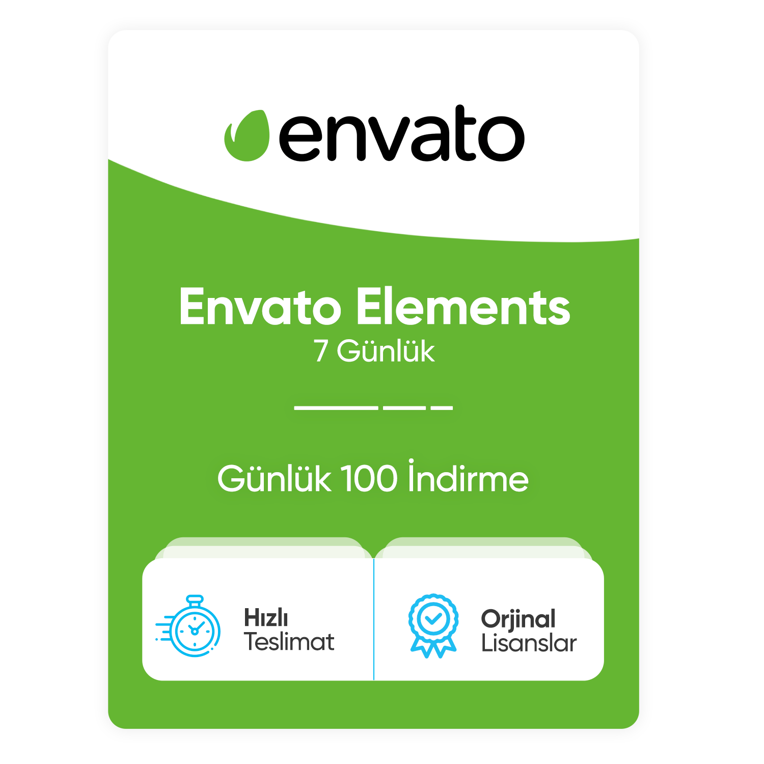 Envato Elements – 7 Günlük